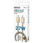 کابل تایپ C به آیفون بروفون وارداتی مدل BX120 - تصویر 3