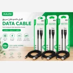 کابل میکرو به USB آیولکس 66وات فست شارژ مدل C03 - تصویر 2
