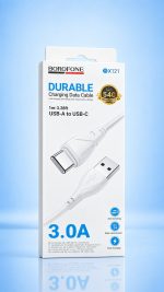 کابل USB به تایپ C برند بروفون سه آمپر مدل X121 وارداتی